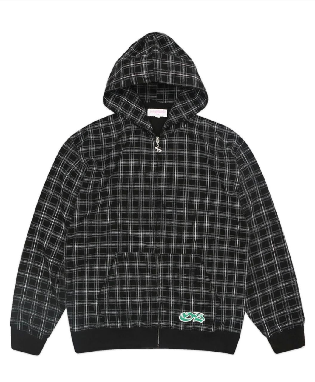 Yard Sale Checkered Zip Hoodie